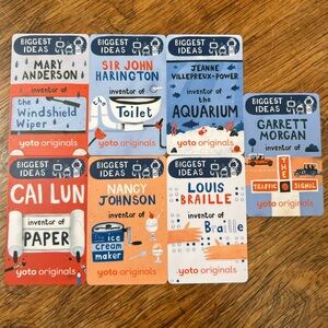 Yoto Biggest Ideas Inventors Cards Set